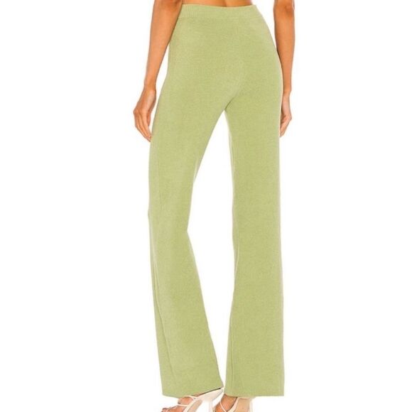 ✨ Song Of Style Caspian High Waisted Green Sweats Pants - Picture 3 of 7
